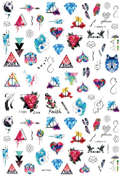 Tırnak Sticker ürün görseli