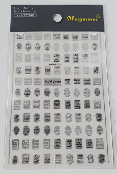 Tırnak Sticker ürün görseli