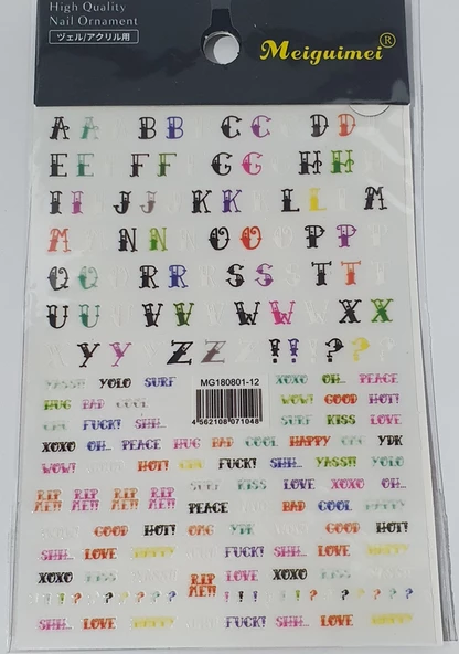 Tırnak Sticker ürün görseli