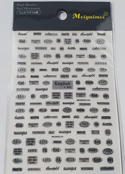 Tırnak Sticker