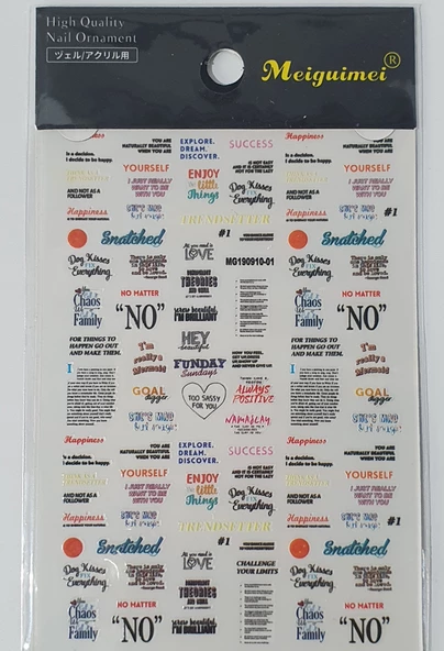 Tırnak Sticker ürün görseli