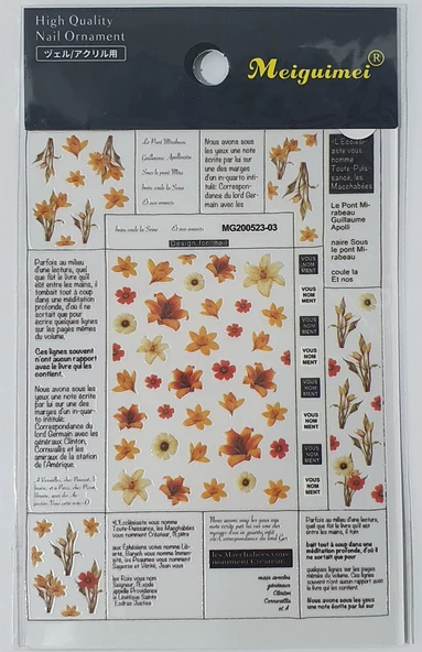 Tırnak Sticker ürün görseli