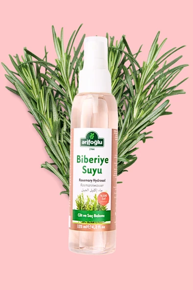 Biberiye Suyu 125mL x (2 Adet)- Rosemary Hydrosol - Biberiye Hidrosölü - 3