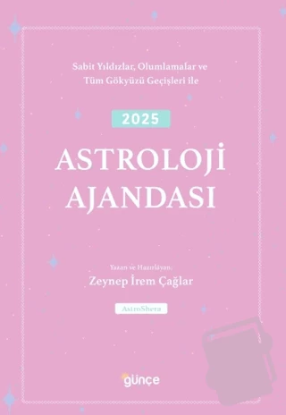 2025 Astroloji Ajandası/Günçe Yayınları/Zeynep İrem