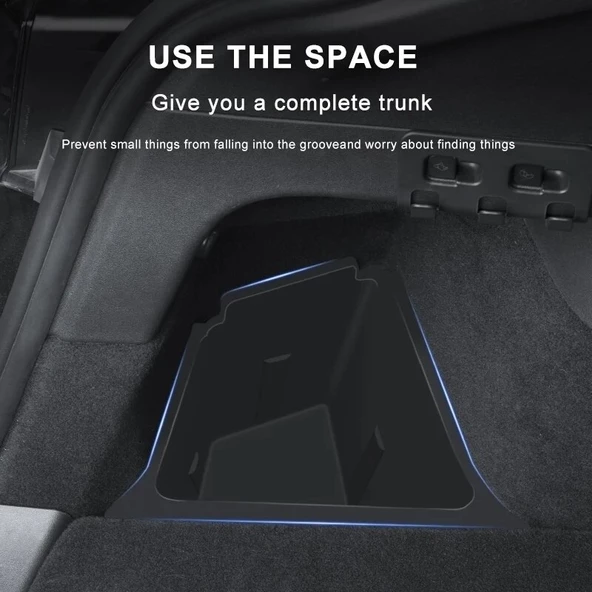 Cbtx Tesla Model 3 İçin 2 Pcs / Set Araç Bağışık Sağlık Sakım Kutusu, Framshıp Model, Style: Kapak - 6