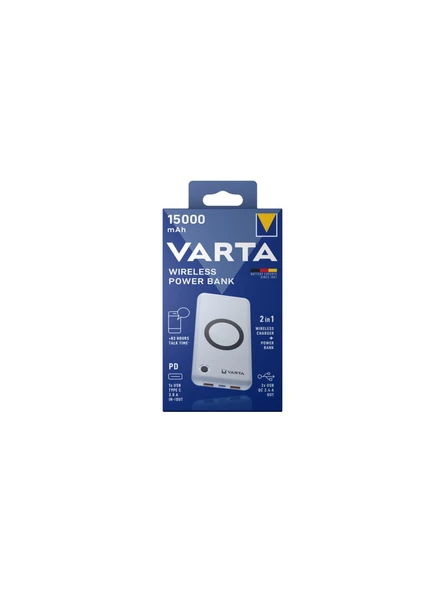Varta Kablosuz Wireless Power Bank 15.000 Mah - 2