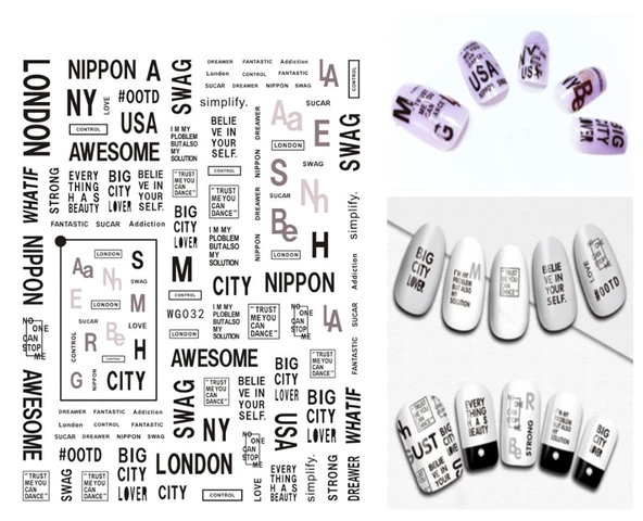 Tırnak Sticker ürün görseli