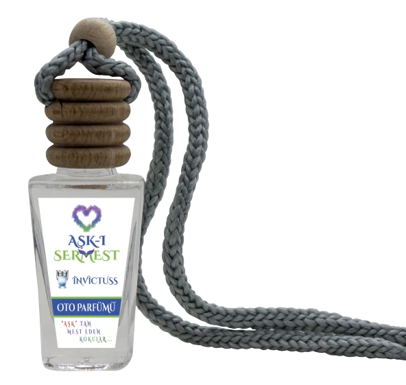 Aşk-ı Sermest İnvictuss, Oto / Araç Kokusu Heybet Şişe, 12 mL, 10 Adet ürün görseli 1