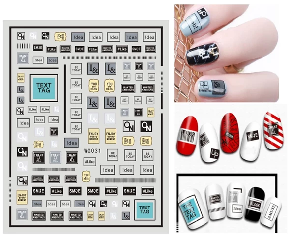 Tırnak Sticker ürün görseli