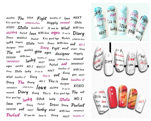 Tırnak Sticker ürün görseli