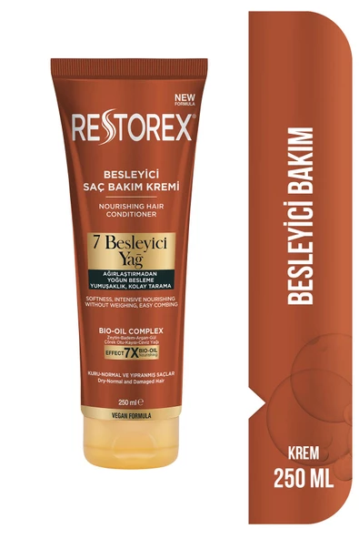 Restorex Besleyici Saç Bakım Kremi 250 ml - 3