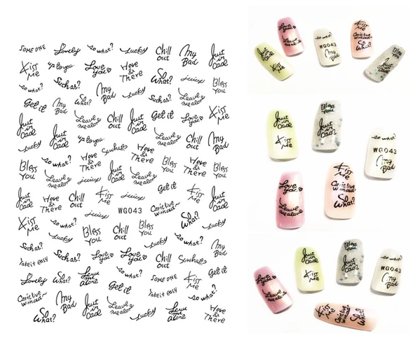 Tırnak Sticker ürün görseli