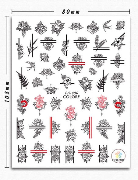 Tırnak Sticker ürün görseli