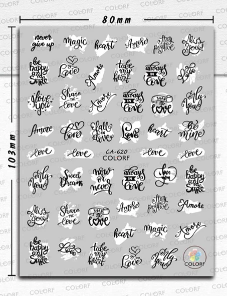 Tırnak Sticker ürün görseli