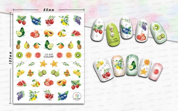 Tırnak Sticker - Resim 3