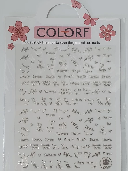 Tırnak Sticker - Resim 2