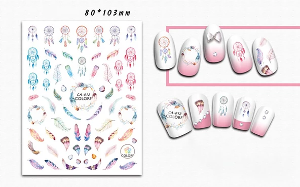 Tırnak Sticker - Resim 3