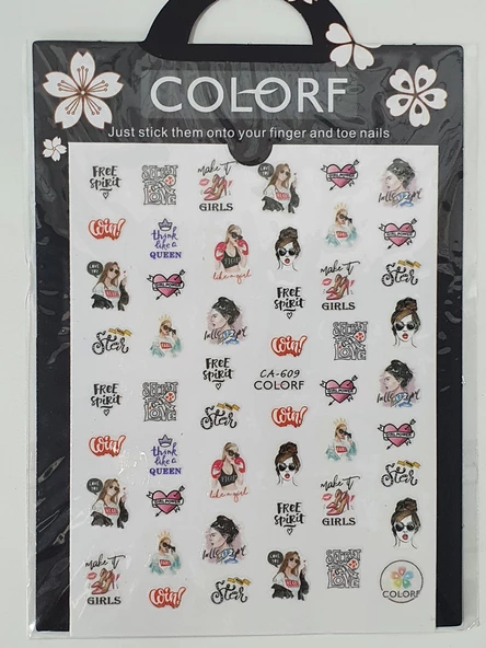 Tırnak Sticker - Resim 4