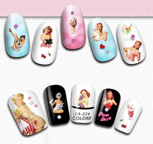 Tırnak Sticker - Resim 2