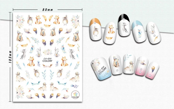 Tırnak Sticker - Resim 3