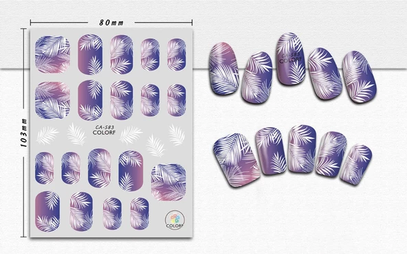 Tırnak Sticker - Resim 3