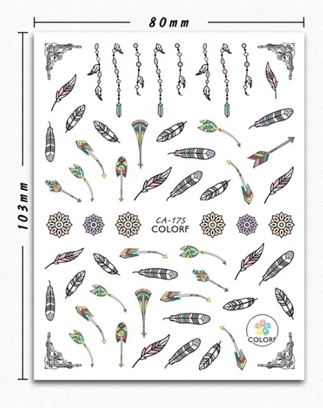 Tırnak Sticker ürün görseli