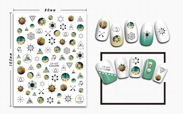 Tırnak Sticker - Resim 3