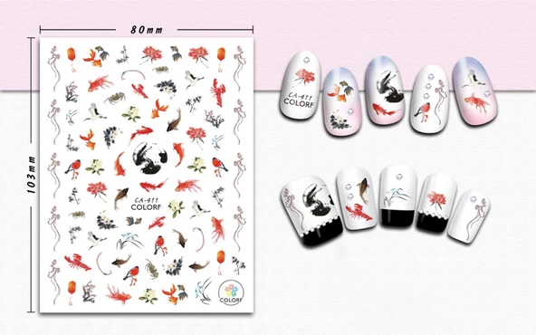 Tırnak Sticker - Resim 3