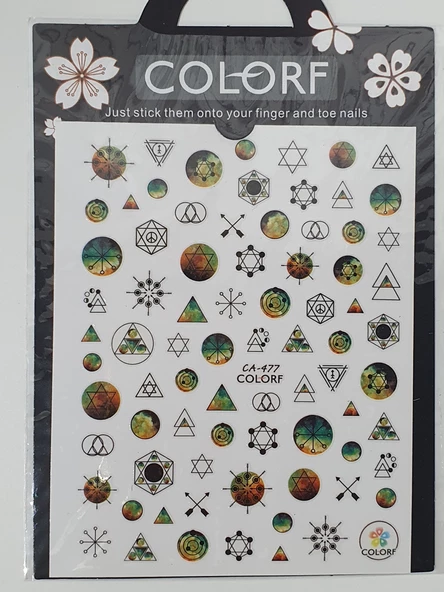 Tırnak Sticker - Resim 4