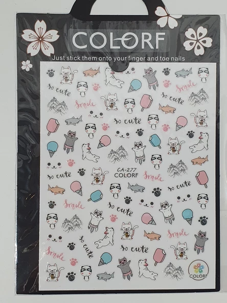 Tırnak Sticker - Resim 4