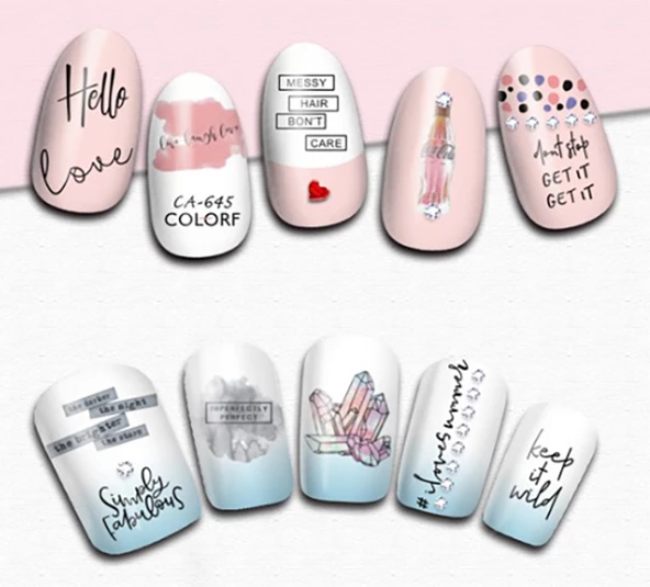 Tırnak Sticker - Resim 2