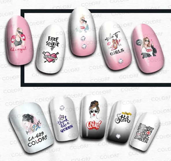 Tırnak Sticker - Resim 2