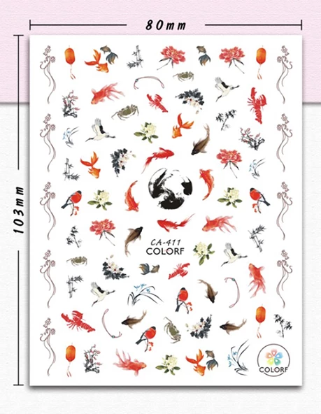 Tırnak Sticker ürün görseli