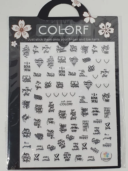 Tırnak Sticker - Resim 4