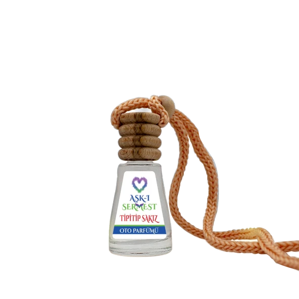 Aşk-ı Sermest Sakız Oto / Araç Kokusu Piramit Şişe, 12 mL, 10 Adet ürün görseli 1