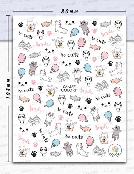 Tırnak Sticker ürün görseli