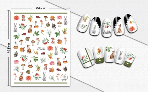 Tırnak Sticker - Resim 3