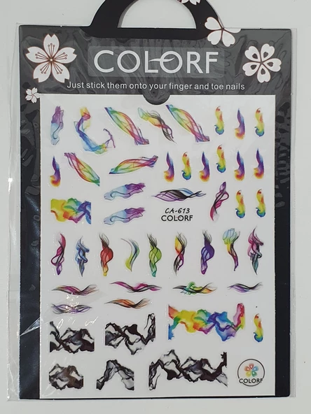 Tırnak Sticker - Resim 4