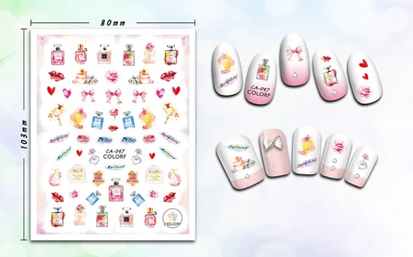 Tırnak Sticker - Resim 3