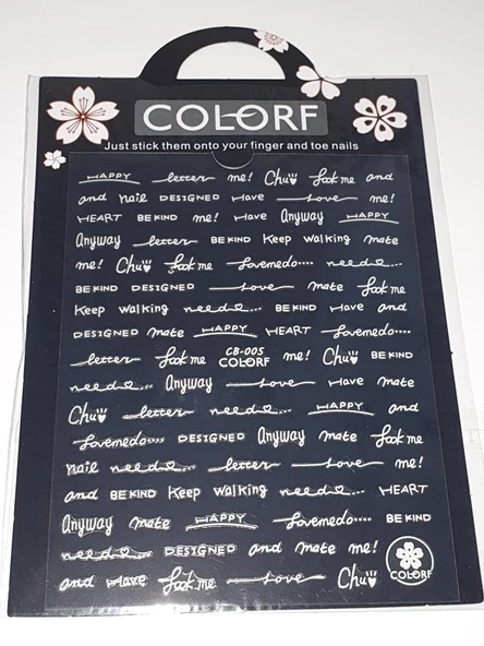 Tırnak Sticker ürün görseli