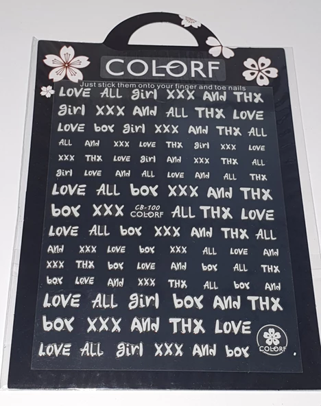 Tırnak Sticker - Resim 2