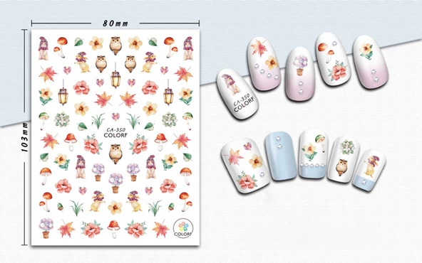 Tırnak Sticker - Resim 3