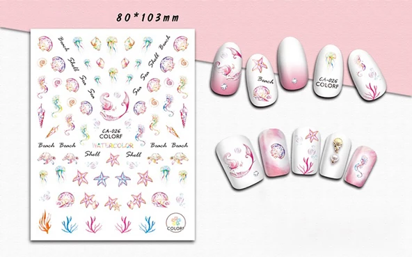 Tırnak Sticker - Resim 3