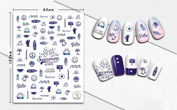 Tırnak Sticker - Resim 3