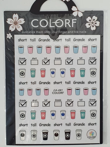 Tırnak Sticker - Resim 4