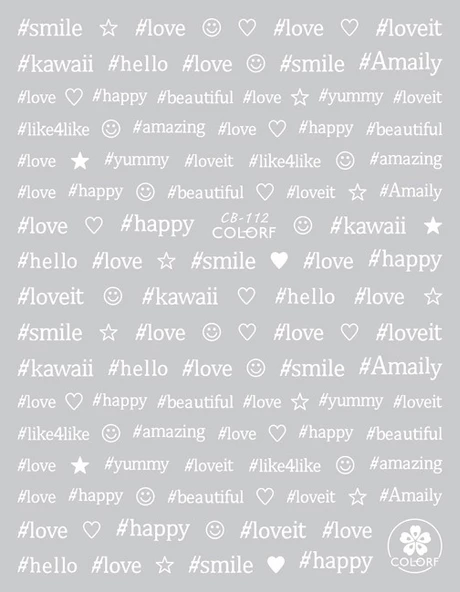 Tırnak Sticker ürün görseli