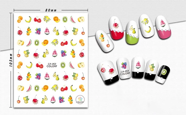 Tırnak Sticker - Resim 3