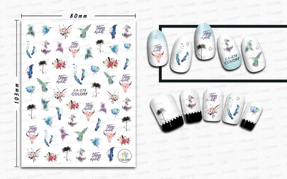 Tırnak Sticker - Resim 3