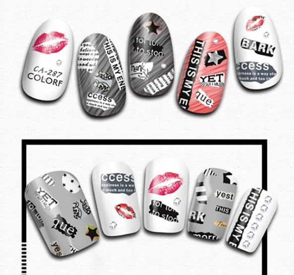 Tırnak Sticker - Resim 2