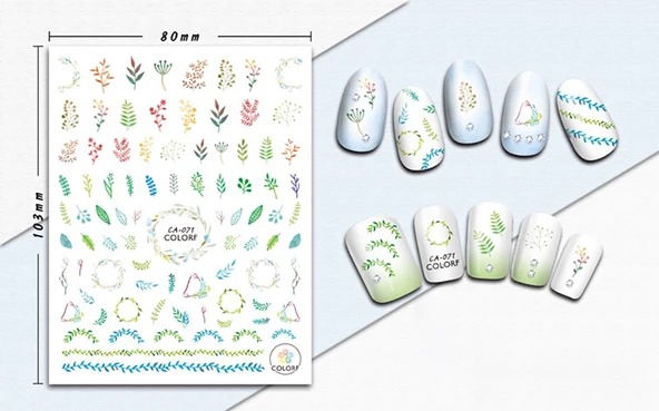 Tırnak Sticker - Resim 3